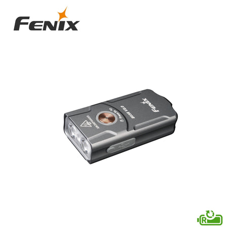 Linterna de Mano E03R V2 Gris Fénix Linterna Fenix