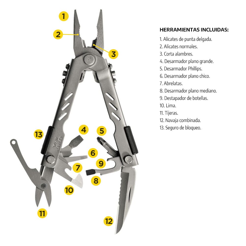 Multiherramienta MP400 PRO Plata Gerber Gerber
