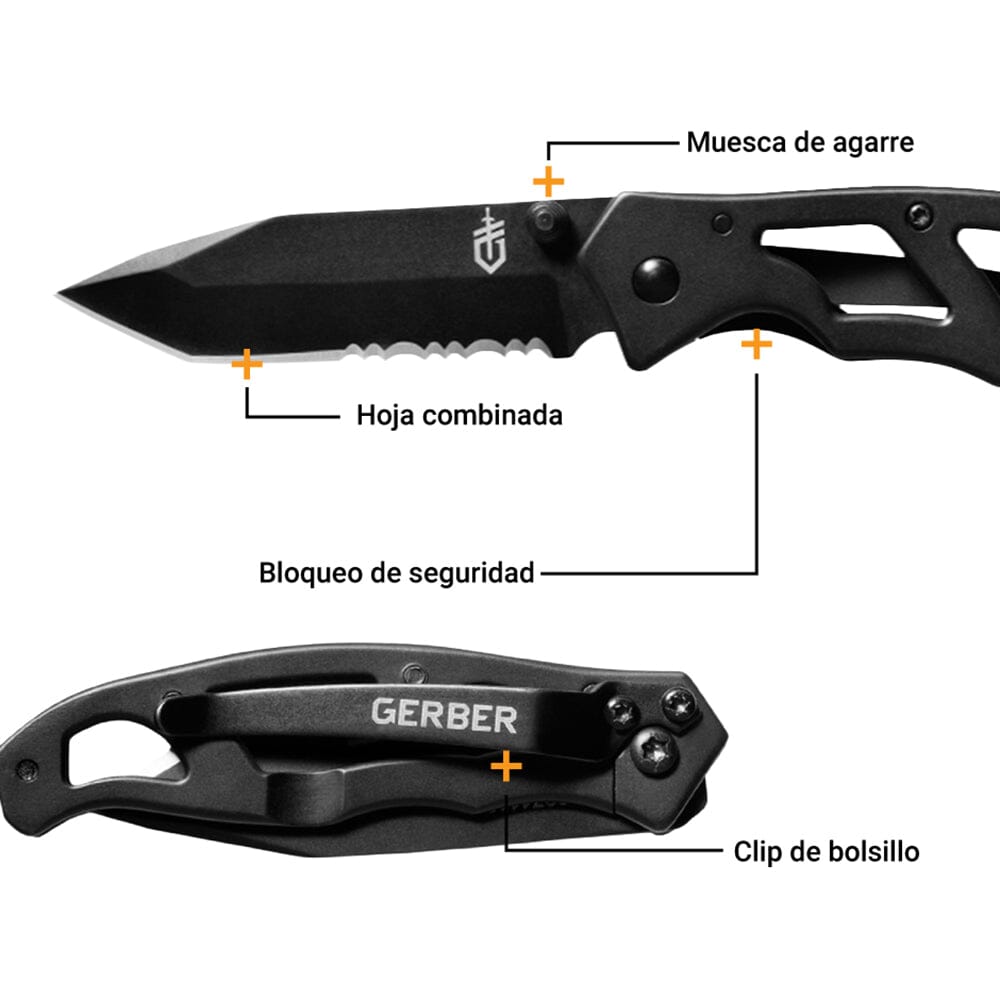 PARAFRAME TANTO | Navaja Combinada Gerber Gerber