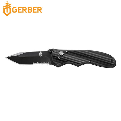 Navaja Combinada FAST DRAW TANTO Negra Geber Navaja Gerber