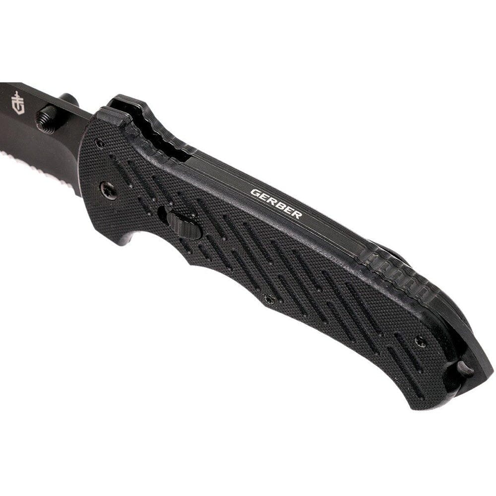 Navaja Combinada FAST DRAW TANTO Negra Geber Navaja Gerber