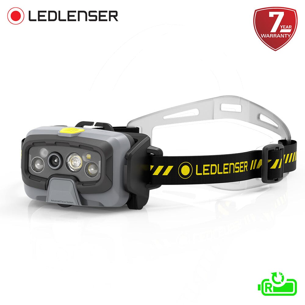 Linterna Recargable de Cabeza HF8R Work Ledlenser Ledlenser  Linterna Recargable de Cabeza HF8R Work Ledlenser Ledlenser
