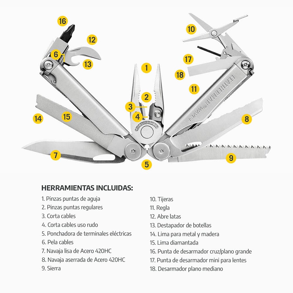 WAVE+ | Multiherramienta Leatherman Leatherman