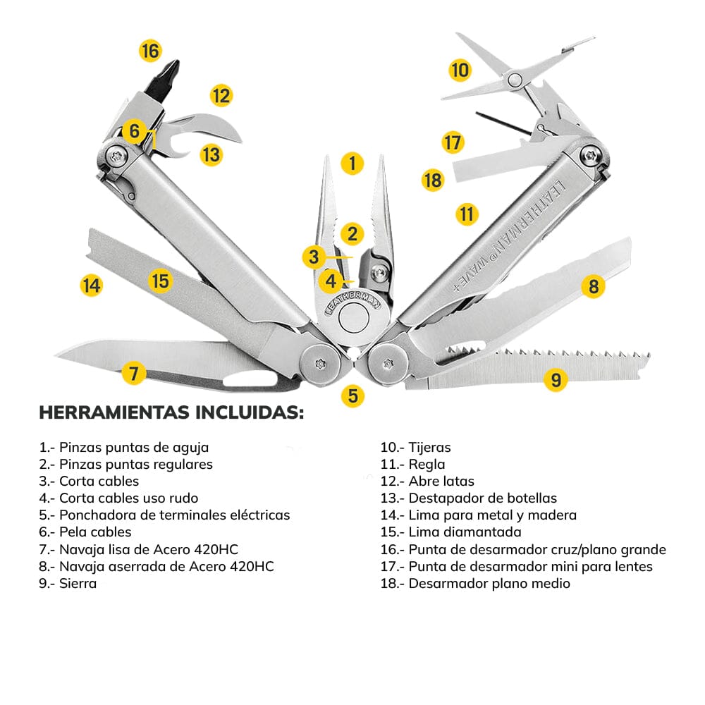 WAVE+ | Multiherramienta Leatherman Leatherman