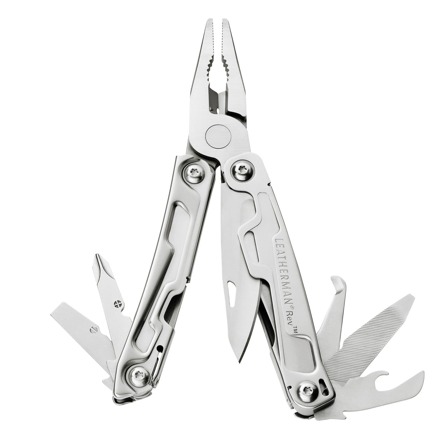 REV | Multiherramienta Leatherman Leatherman Plata