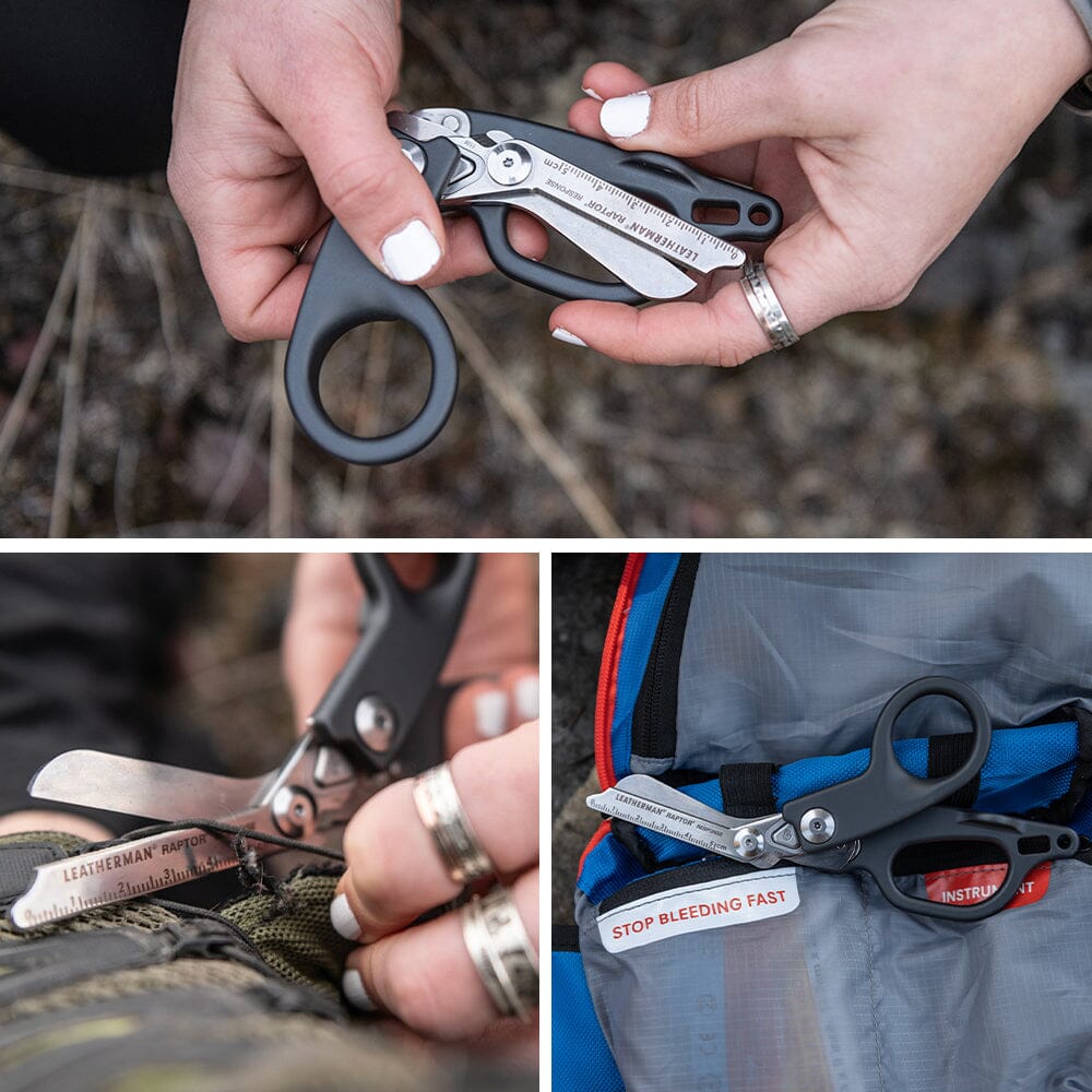 Tijera Paramédica RAPTOR RESPONSE Gris Leatherman Leatherman