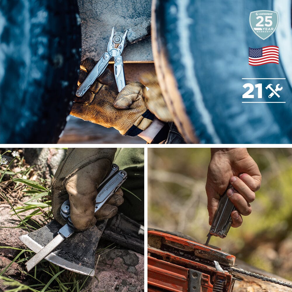 KIT SURGE #3 | Incluye Linterna P2R Core y Matraca Leatherman Leatherman
