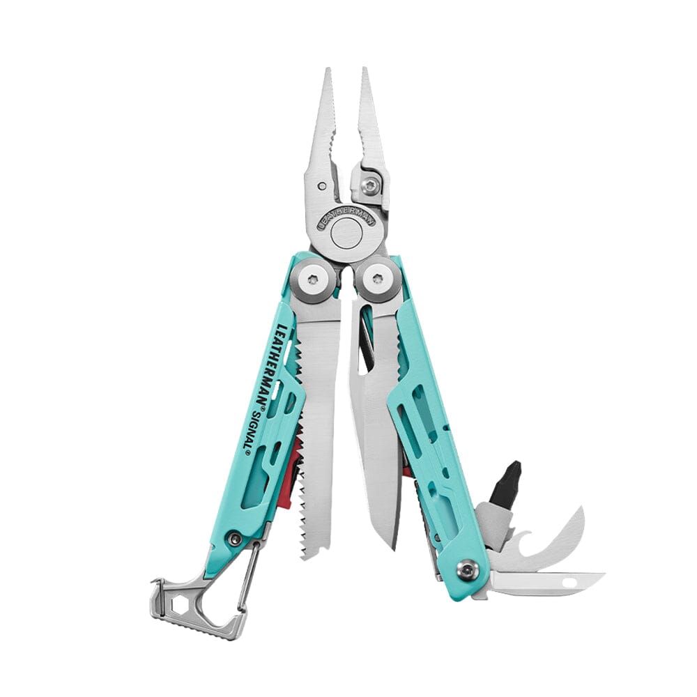 SIGNAL | Multiherramienta Leatherman Multiherramienta Leatherman Leatherman Aqua/Plata