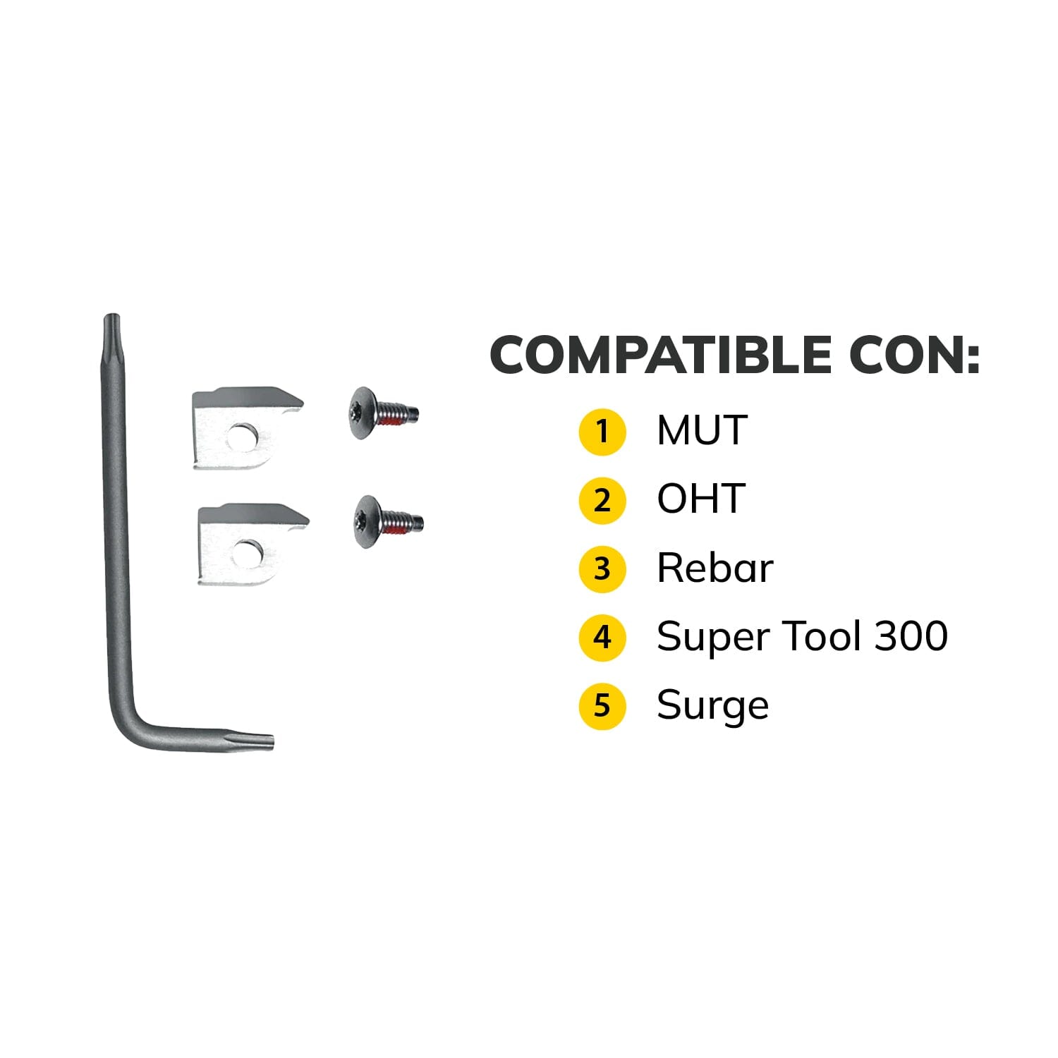 Insertos Cortadores Intercambiables Plata Leatherman Leatherman