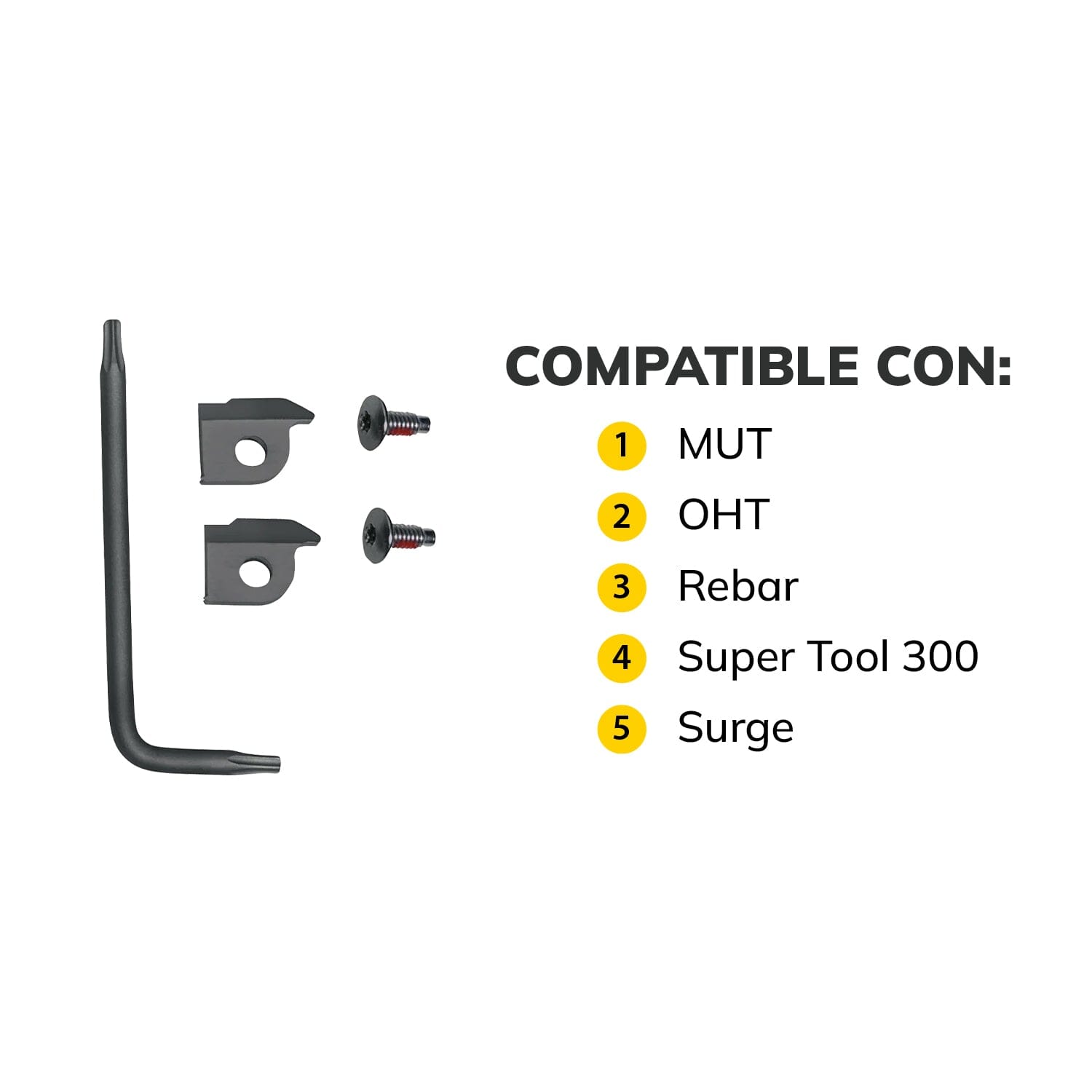 Insertos Cortadores Intercambiables Plata Leatherman Leatherman