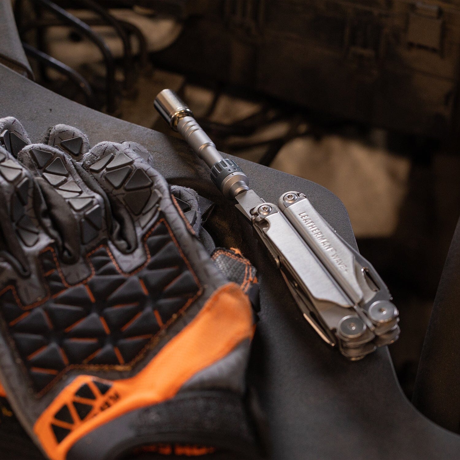 Extensión Para Puntas con Matraca RATCHET DRIVER Plata Leatherman Leatherman