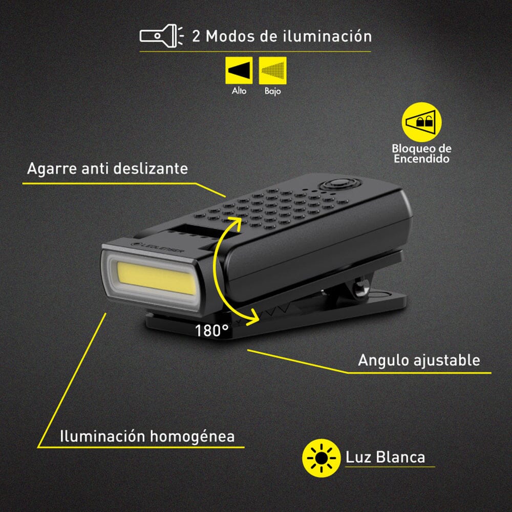 Linterna Recargable Industrial W1R Work Ledlenser Linterna Ledlenser