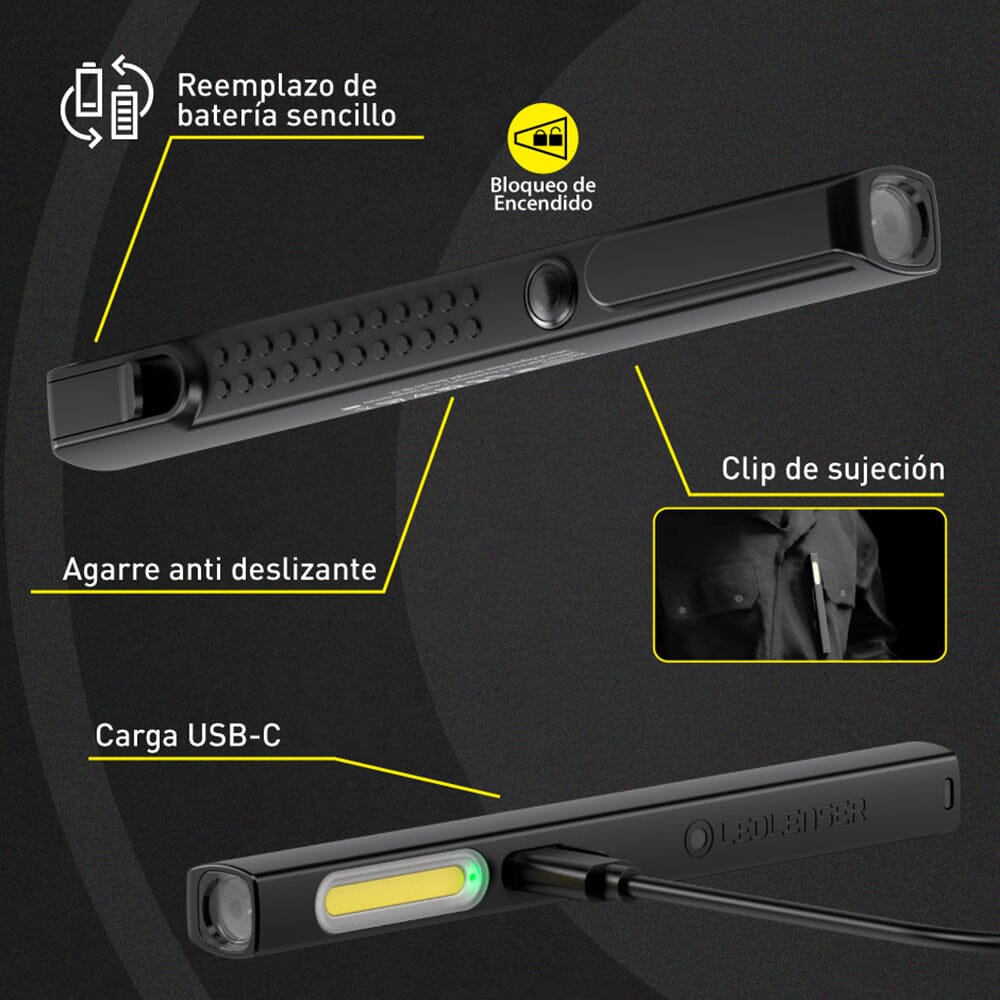 Linterna de Trabajo W2R Work Ledlenser Linterna Ledlenser