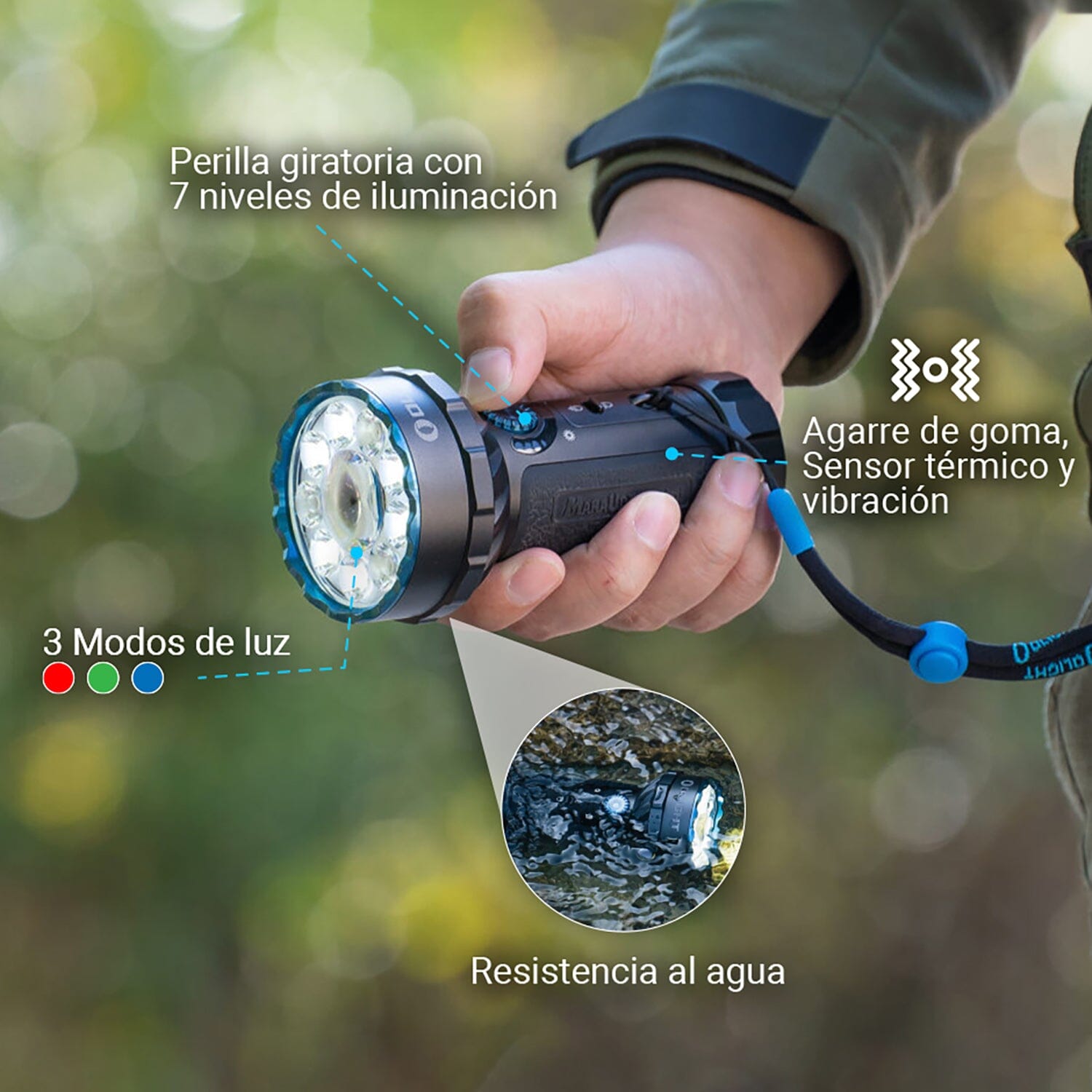 Linterna Recargable MARAUDER MINI Olight Linterna Olight