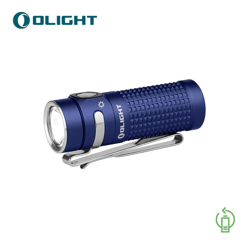 Linterna de Mano Recargable BATON 4 Azul Olight Linterna Olight  Linterna de Mano Recargable BATON 4 Azul Olight Linterna Olight