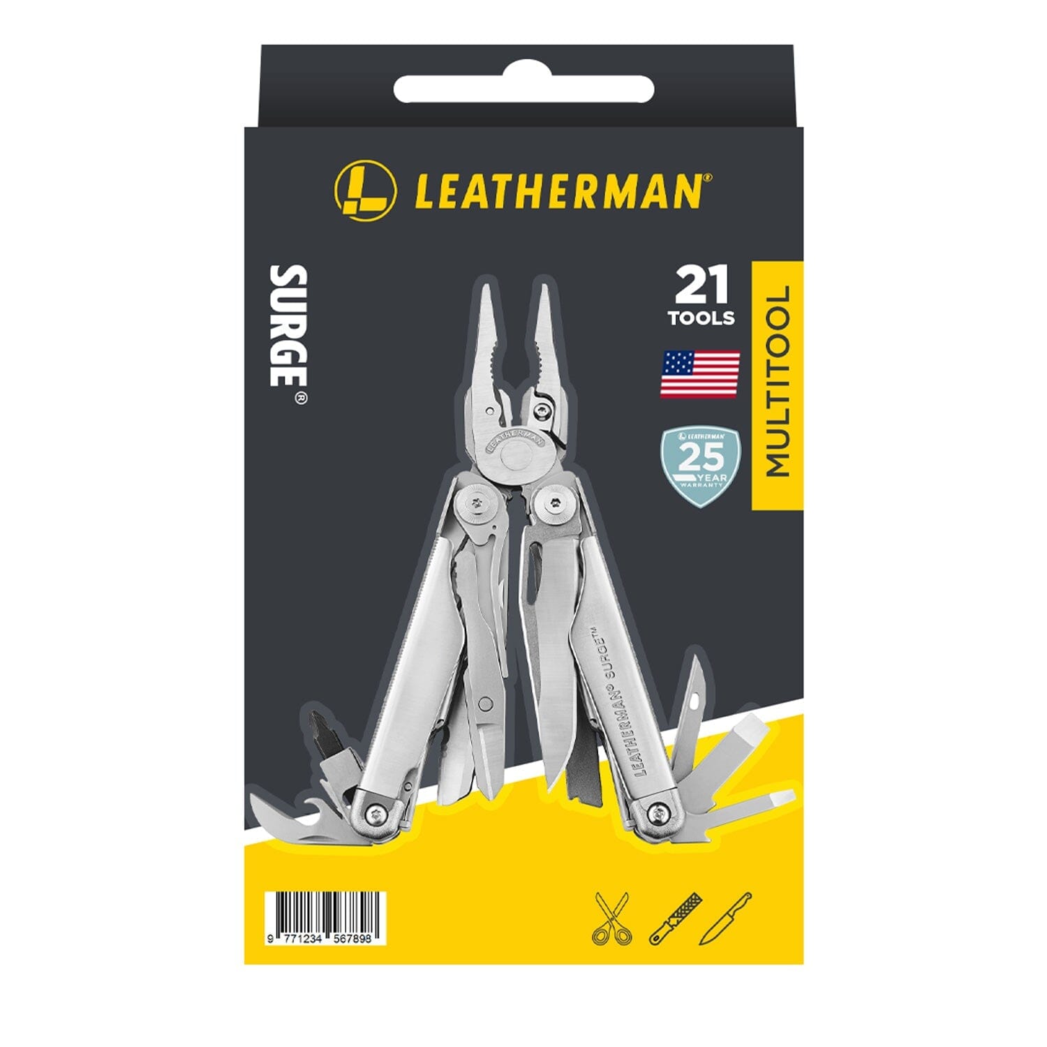 KIT SURGE<sup>®</sup> CON 21 PUNTAS Y EXTENSIÓN LEATHERMAN