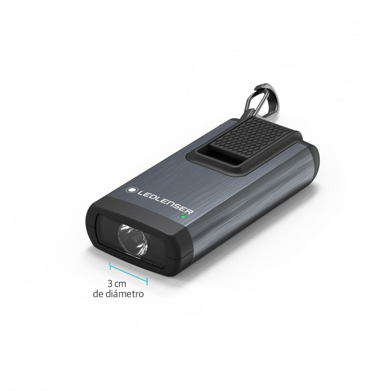 Linterna Recargable de Bolsillo K6R Gris Ledlenser Ledlenser