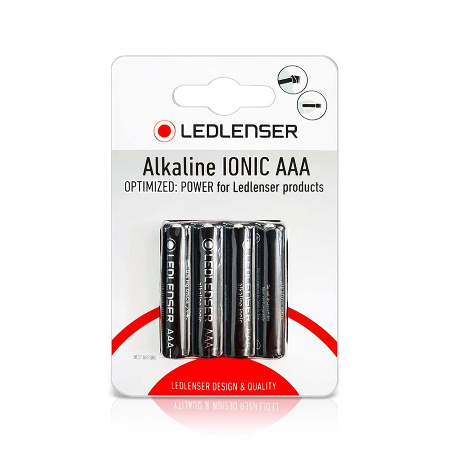Paquete de 4 Pilas Alcalinas 500980 Ledlenser Ledlenser