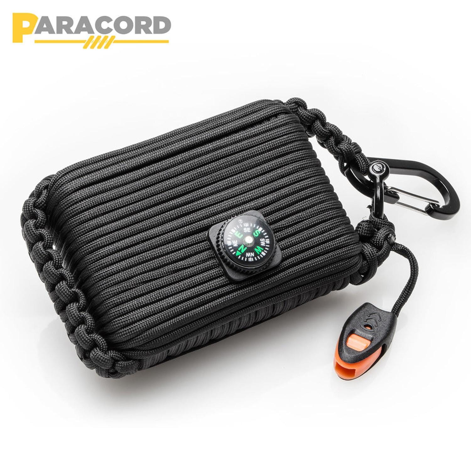 Kit de Supervivencia Negro Paracord Paracord