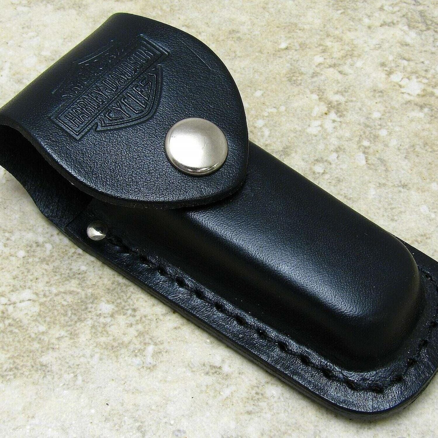 Funda de Piel Genuina Negra Harley Davidson Harley Davidson