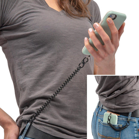 Ancla para Celular Hitch con Extensión Negra Nite Ize Nite Ize