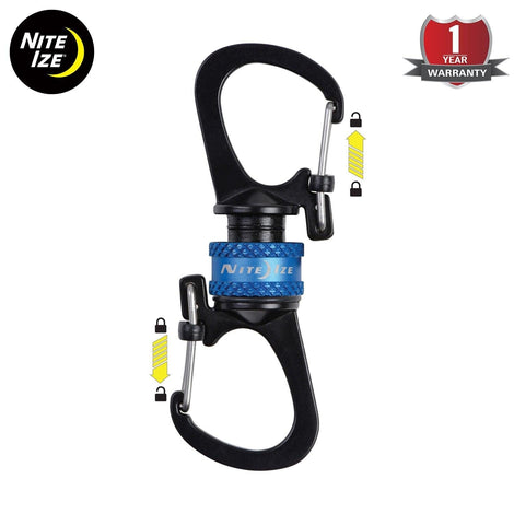 Mosquetón Magnético 360° SLIDELOCK Azul Nite Ize Nite Ize Azul