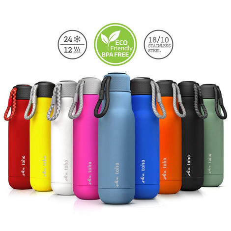 Termo de Acero Inoxidable de 500 ml Azul Cielo Toho Outdoor Toho Outdoor