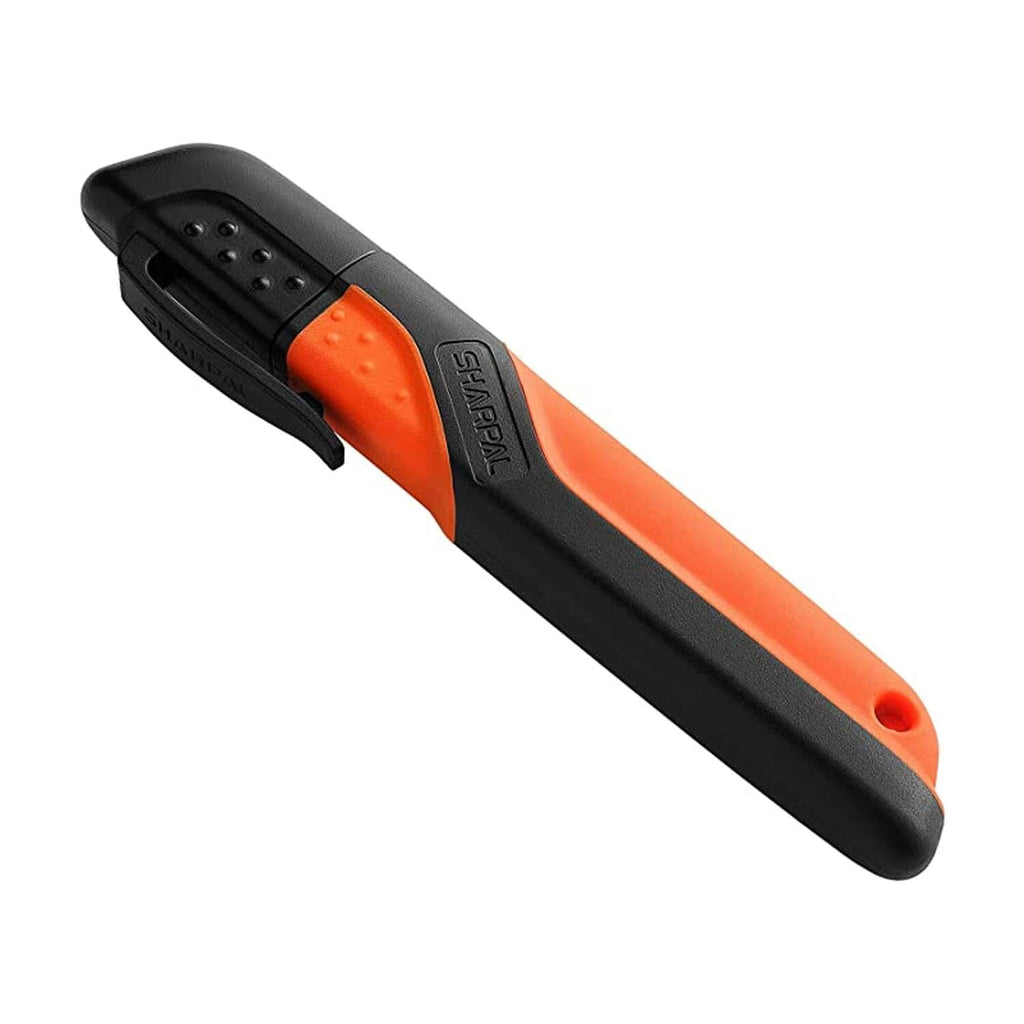 Afilador para cuchillos/navajas naranja-negro - Productos