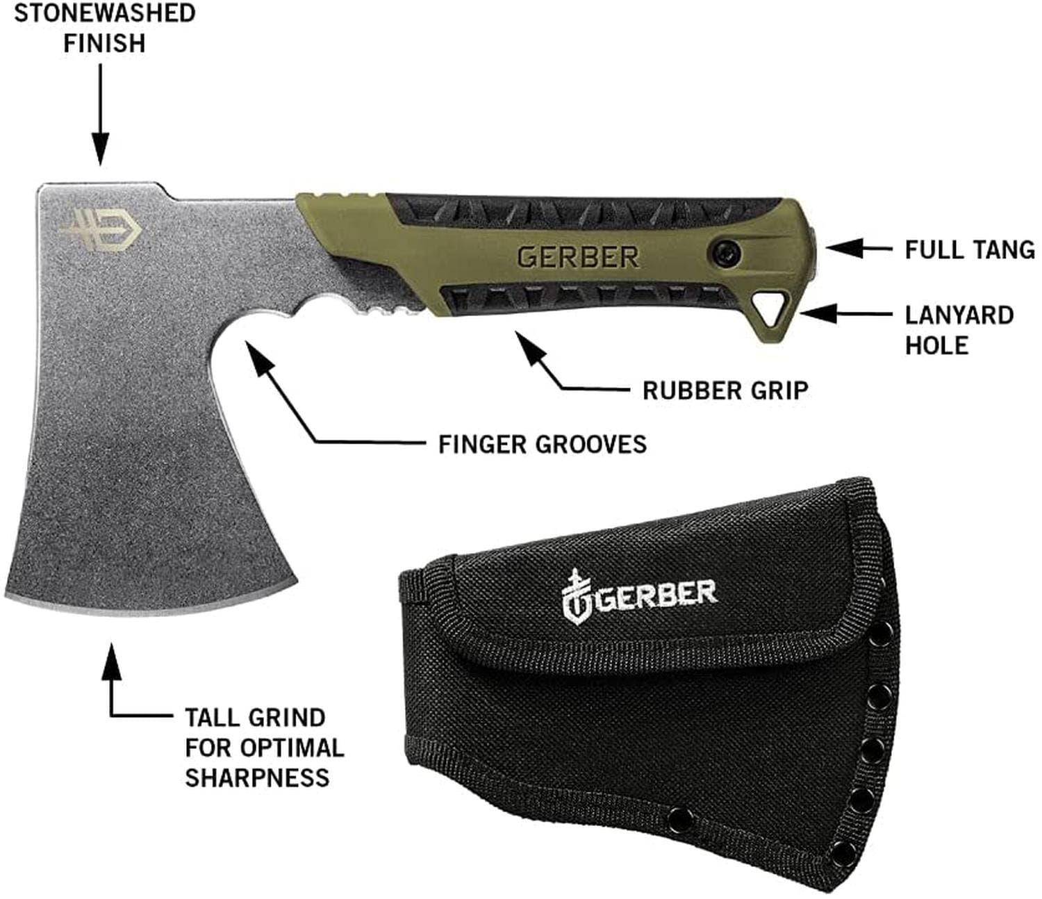 Hacha Compacta PACK HATCHET Café Gerber Gerber