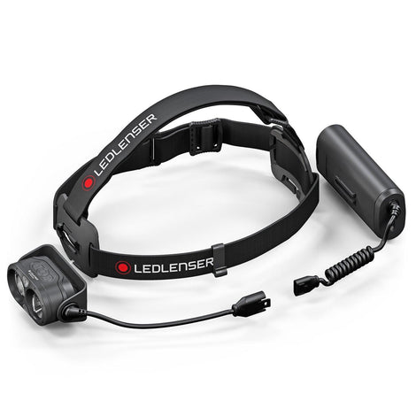 Linterna Recargable de Cabeza H19R CORE Negra Ledlenser Ledlenser