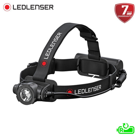 Linterna Recargable de Cabeza H7R CORE Negra Ledlenser Ledlenser
