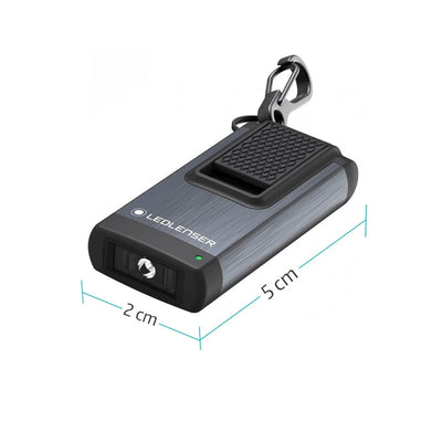 Linterna Recargable de Bolsillo K4R USB Gris Ledlenser Ledlenser 
