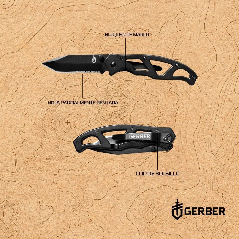 PARAFRAME TANTO | Navaja Combinada Gerber