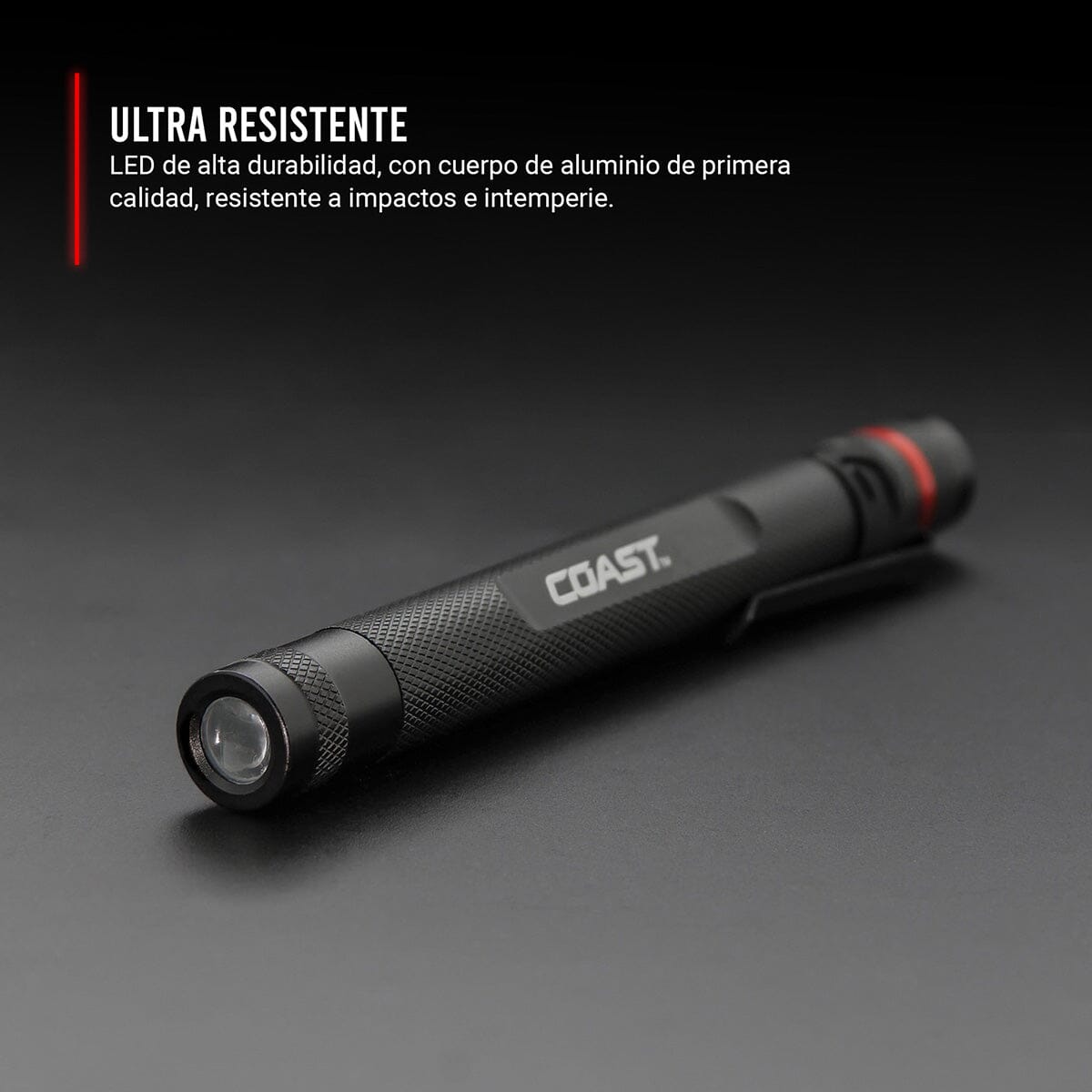 Linterna Dual de Inspección G19 Negra Coast Coast 