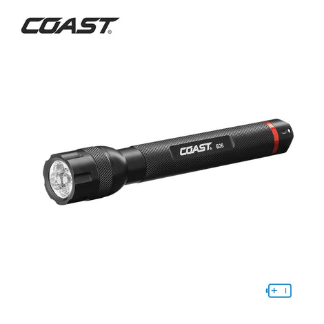 Linterna Dual de Mano G26 Negra Coast Coast 