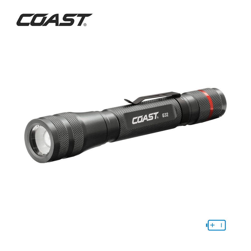 Linterna Dual de Mano G32 Negra Coast Coast 