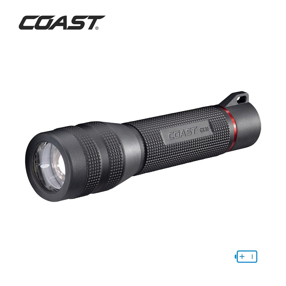 Linterna Dual de Mano GX30 Negra Coast Coast 