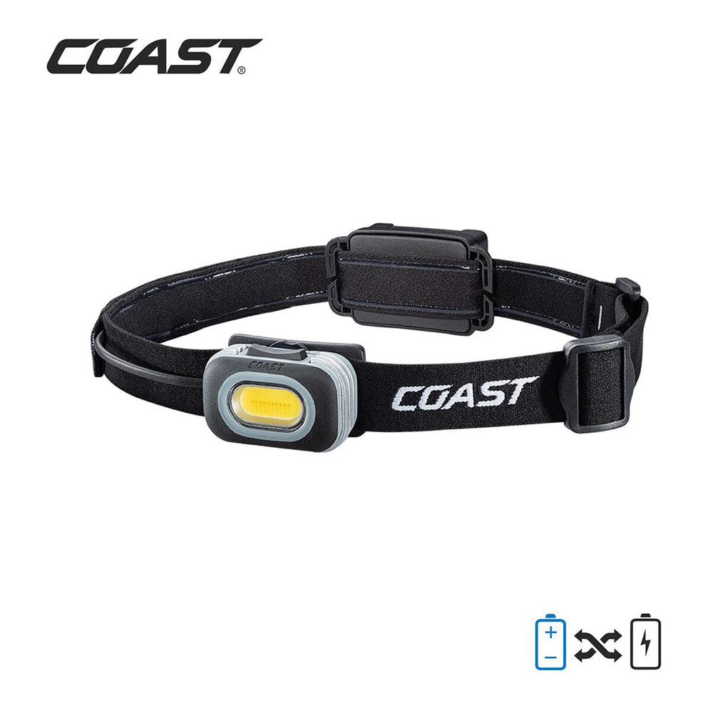 Linterna Dual de Cabeza RL10 Negra Coast Coast 