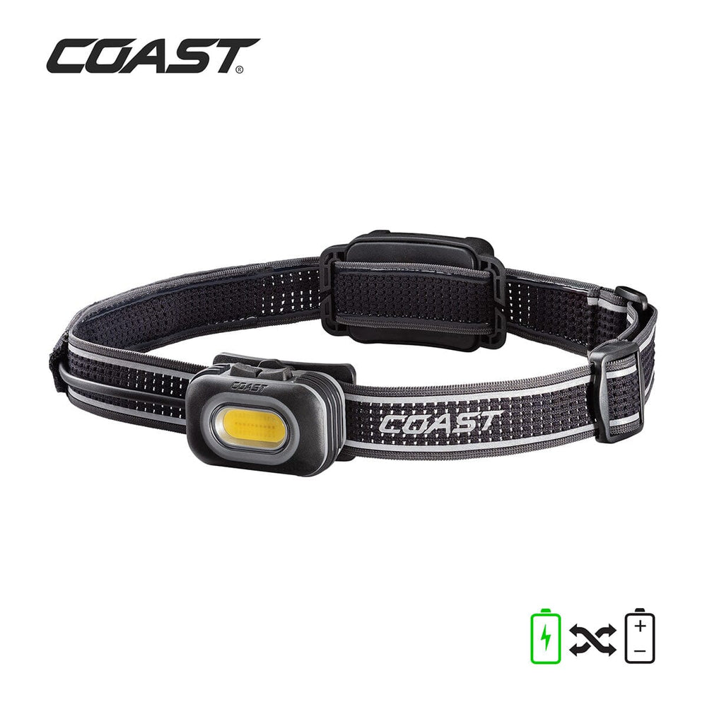 Linterna Dual de Cabeza RL10R Negra Coast Coast 