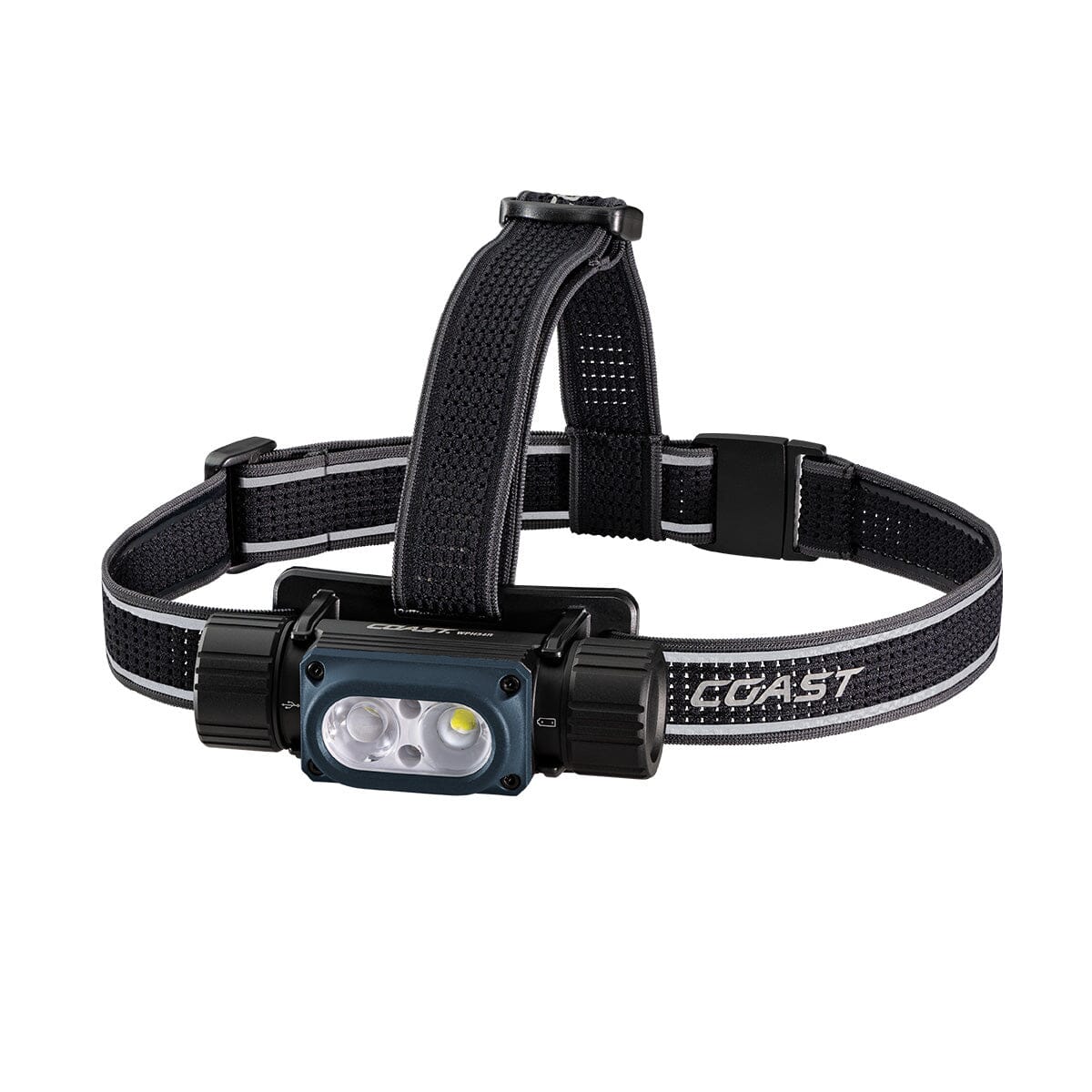 WPH34R | Linterna Dual de Cabeza Coast Linterna Coast Negro 