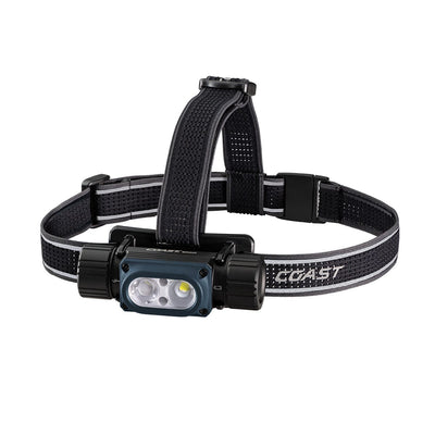 WPH34R | Linterna Dual de Cabeza Coast Linterna Coast Negro 