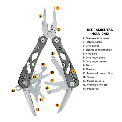 SUSPENSION | Multiherramienta Gerber Gerber 