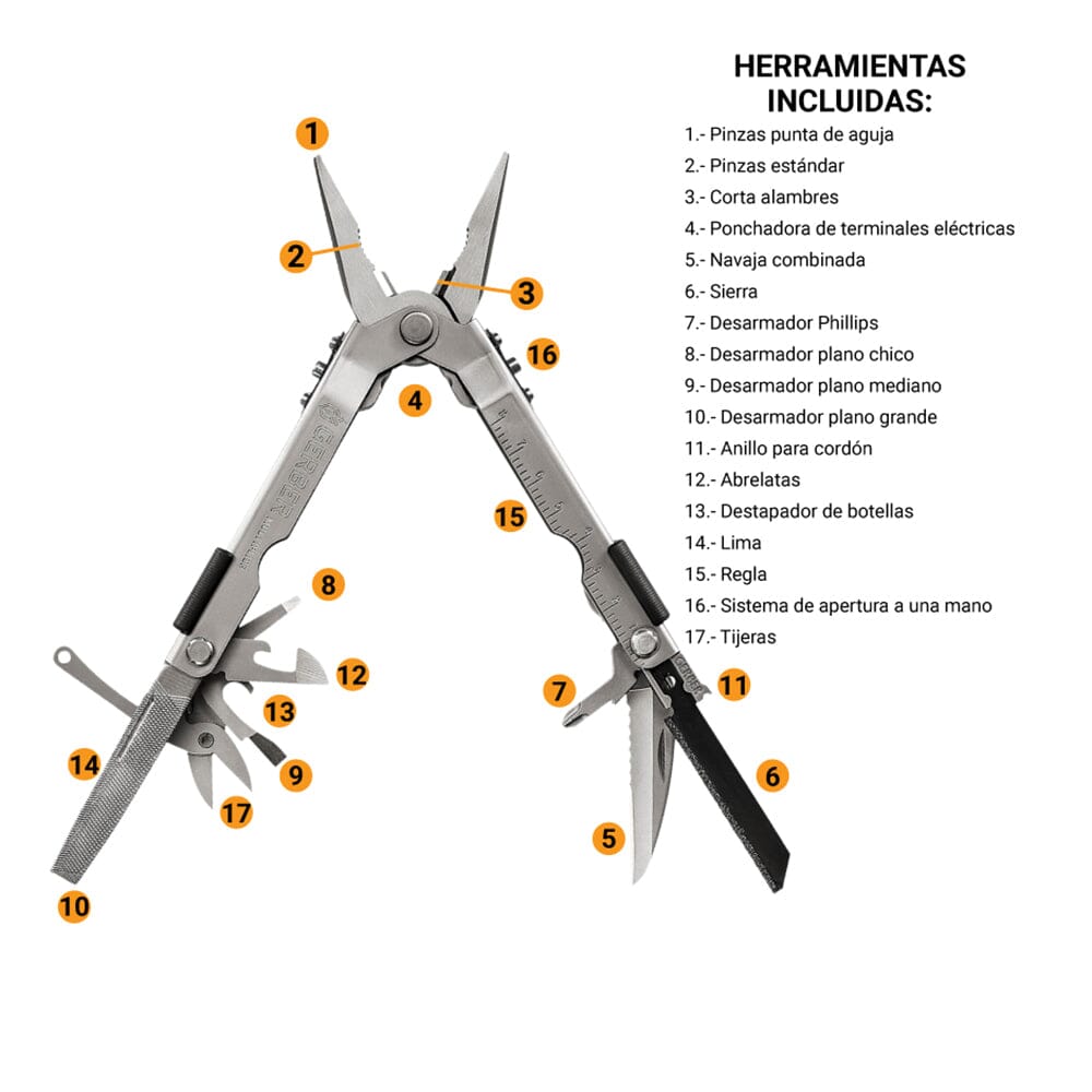 MP600 PRO SCOUT | Multiherramienta Gerber Gerber 