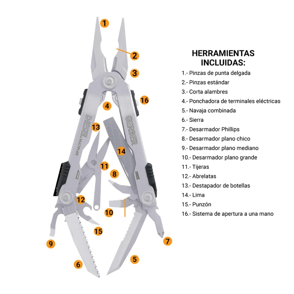 DIESEL | Multiherramienta Gerber Gerber 