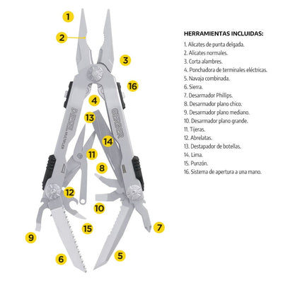Multiherramienta DIESEL Plata Gerber Gerber 