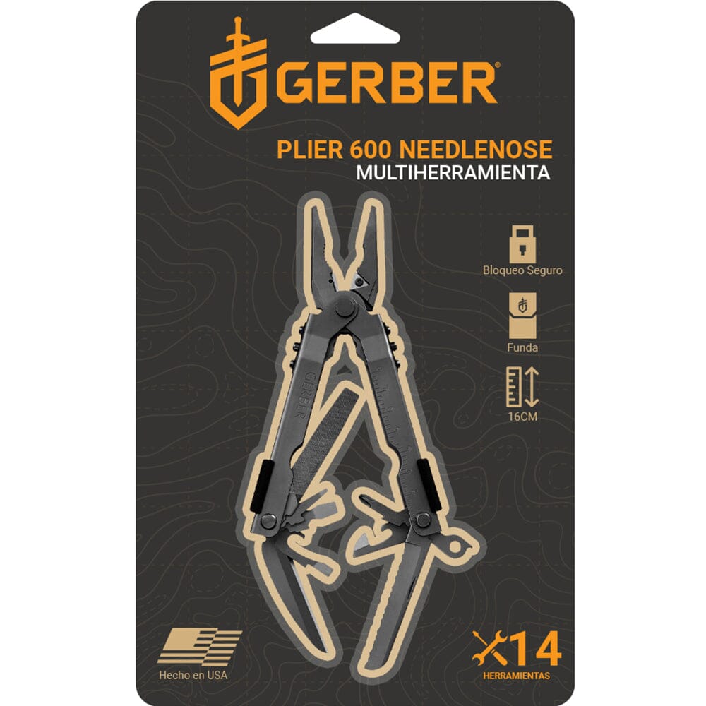PLIER 600 NEEDLENOSE | Multiherramienta Gerber Gerber 