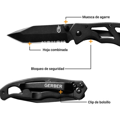 PARAFRAME TANTO | Navaja Combinada Gerber Gerber 