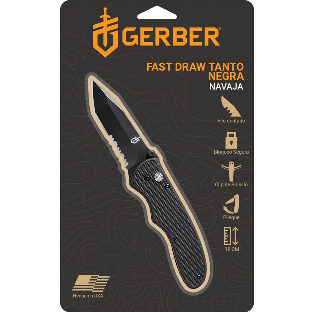 FAST DRAW TANTO | Navaja Combinada Gerber Navaja Gerber 
