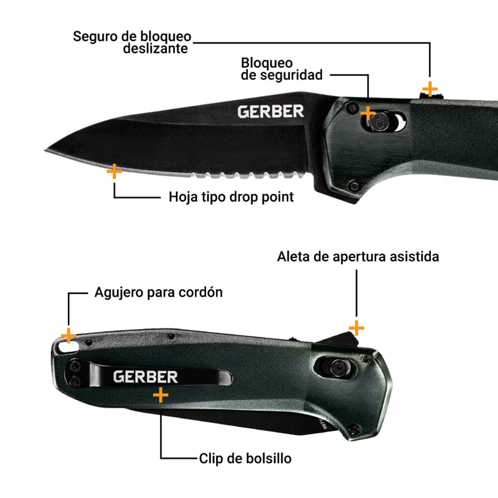 HIGHBROW | Navaja Combinada Gerber Navaja Gerber 