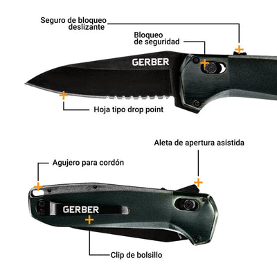 HIGHBROW | Navaja Combinada Gerber Navaja Gerber 